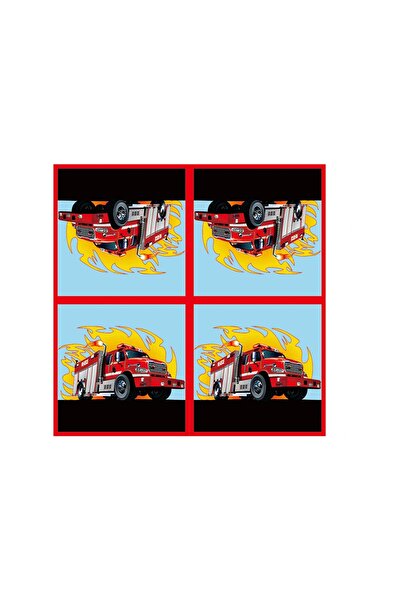 baloanepetrecere.ro Set 20 servetele masina de pompieri 33x33 cm