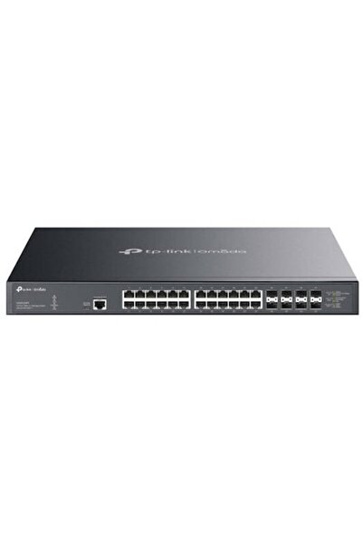 TP-LINK Switch cu 24 de porturi PoE RJ45 10G, 8 porturi SFP+ 10G, Management L2, 1U - Omada SX3832MPP