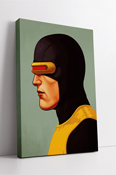 KOSS Dijital Desen de profil de cyclops, benzi desenate retro, estetică, personaj portrete, artă modernă de perete, pictură pe pânză