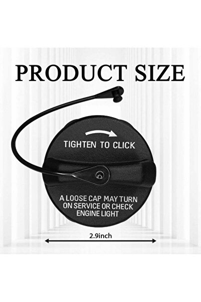 Generic 10591D Locking Fuel Gas Cap for Diesel Trucks - Fits Chevrolet, Dodge, Ford, GMC