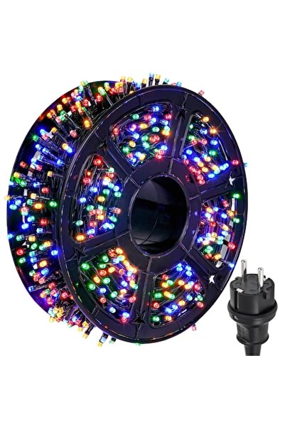 OEM 50m Multicolor Linear Christmas Lights on Reel, 8 Modes, IP44, Transformer