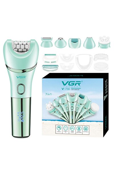 Vog VGR VOYAGE RÉFESSIONAL V-756 7-in-1 Professional Women's Grooming Kit