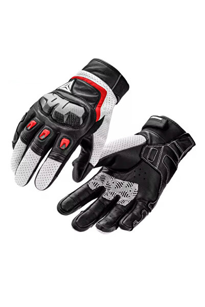 MOTOWOLF Перфорирани кожени мотоциклетни ръкавици - комфорт, защита и стил, л...