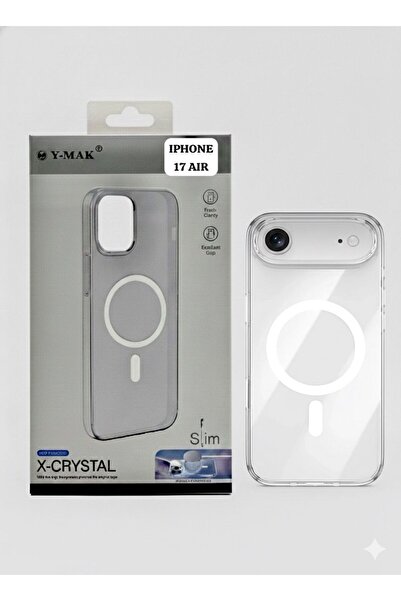 Ymak iPhone 17 Air Hard Slim MagSafe Case – Clear