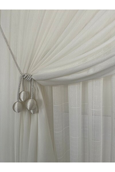 Fteks FATEKS perde aksesuarı 4 toplu kornişe takmalı BRAÇOL(PARLAK GRİ)