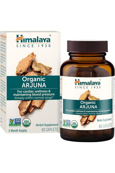 Himalaya Organic Arjuna Herbal Supporting Heart Health and Normal Blood Press...
