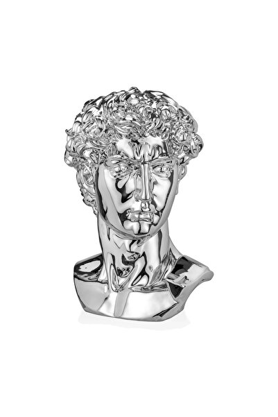 Moda Argenti Decorative Bust David H28 Silver