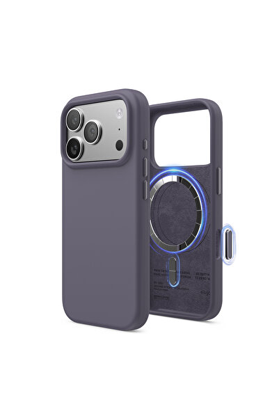 Elago iPhone 17 Pro 6.3 Manyetik Silikon Kılıf – MagSafe Uyumlu Premium Yumuş...