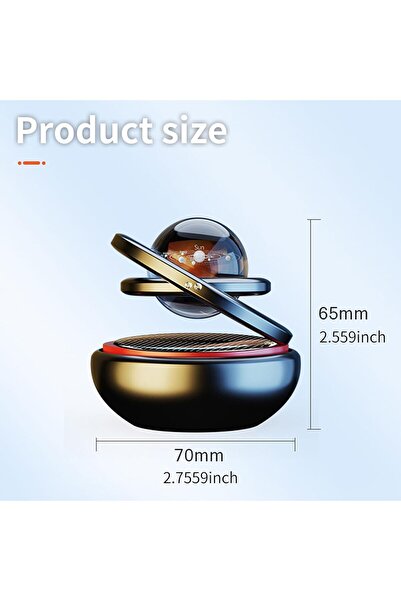 Kwak's Car Air Freshener Solar Powered for Car Interior Air Purification, Car...
