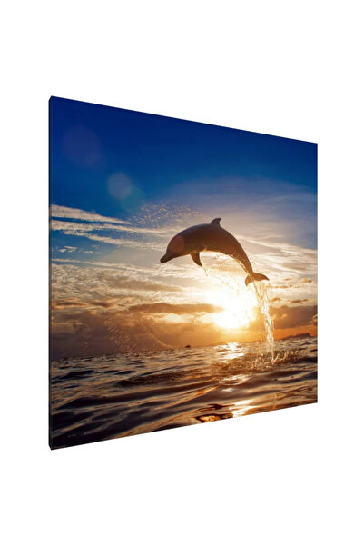 PozaTablou Tablou pe pânză: Salt de bucurie 70x70 cm