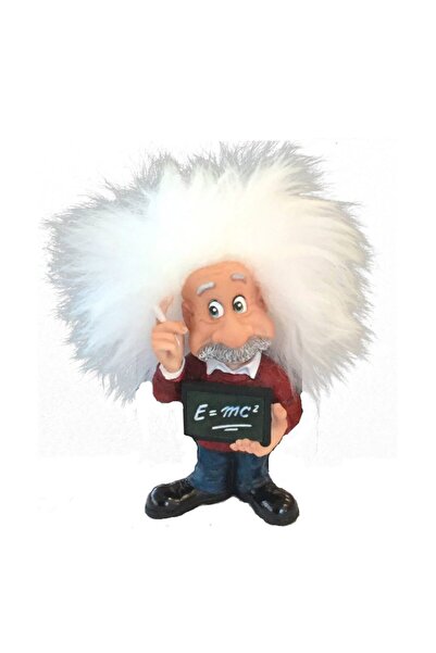İTALFAMA Albert Einstein Decoration - Wild White Hair H13