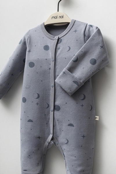 HENGAME Moi Noi Baby Boy 100% Cotton Galaxy Patterned 10-Piece Hospital Discharge Set – Oeko-Tex Certified