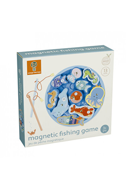 Orange Tree Toys Jocuri magnetice de pescuit, Orange Tree Toys, super distractiv