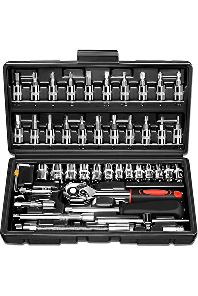 Generic 46-Piece Auto Repair Tool Kit (46-in-1)