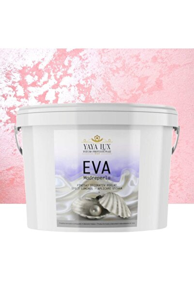 YaYa Color Vopsea decorativa de Lux, Eva Madreperla cu Fulgi de Sticla, Roz, ...