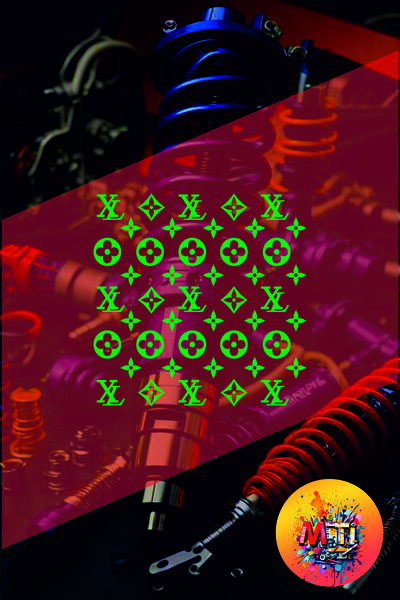 sticker XL Pattern Coating Sticker 25X25 Cm-Car-Motorcycle-Laptop-Helmet Sticker