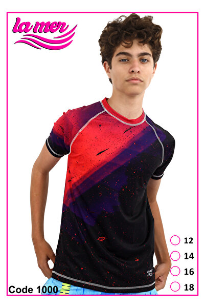 None Lamir Kaleidoscope Water Swim Shirts