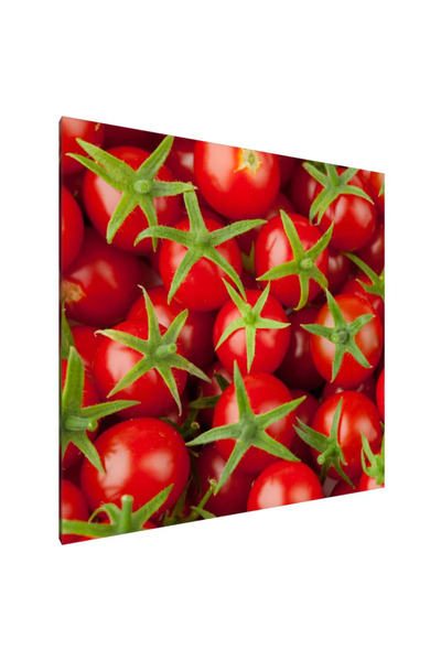 PozaTablou Pictură pe pânză - Simfonie vibrantă de roșii 80x80 cm