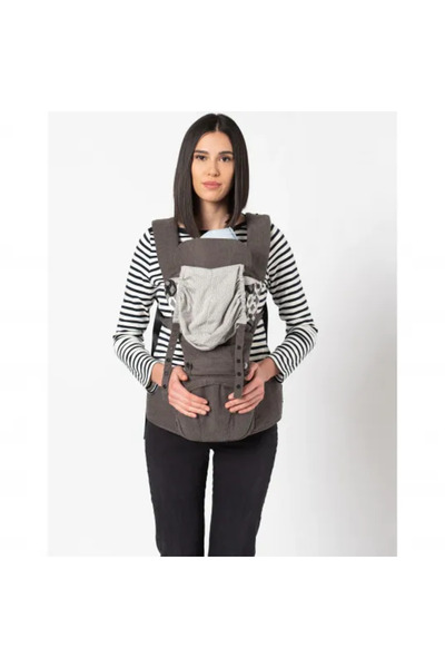 Royal Unisex Multifunctional Baby Carrier, 4 Seasons, 4 Positions, 4 - 36 Months Gray