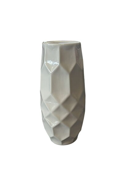 Global-Store Global Store Ceramic Vase White