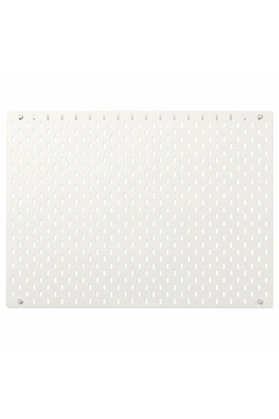 EliteEco IKEA Skadıs White 76X56 cm Multi-Purpose Pegboard