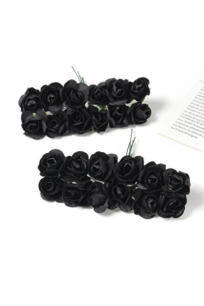 Fiyonks Atölye Decorative Paper Rose, One Bundle of Small Size, Decorative Paper Rose, Tulle Decoration, Bohça Decoration