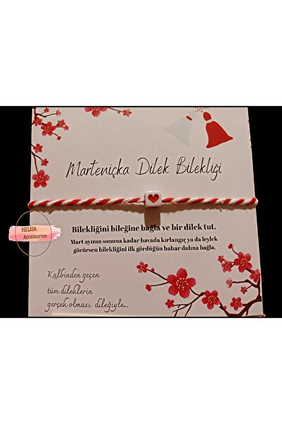 HELİSA ACCESSORİES سوار الأمنيات مارتينيشكا |   البركة في الربيع، سحر الحظ! ح...