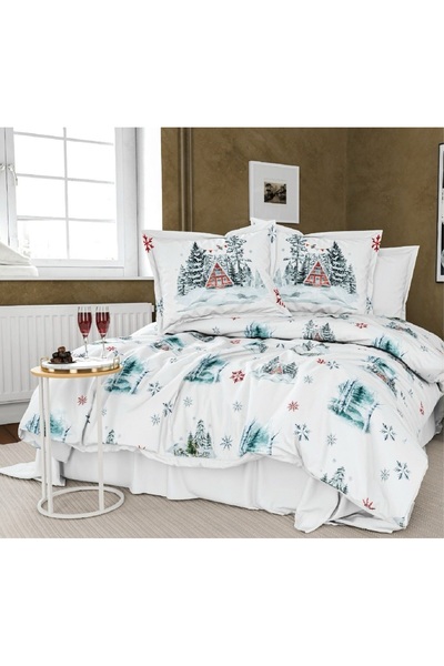 Romans New Year Themed 3D Printed Double Duvet Cover Set - Model 2094
