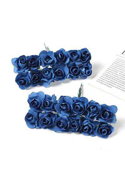 Fiyonks Atölye Süsleme Kağıt Gül Bir Demet Küçük Boy , Süsleme Kağıt Gül, Tül...