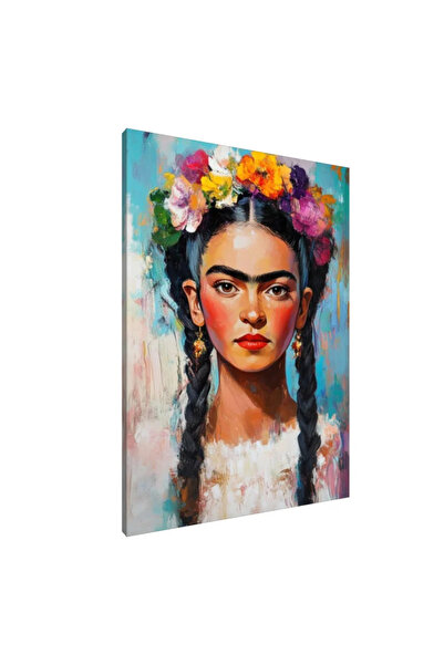 PozaTablou Pictură pe pânză: Muză vibrantă (80x120 cm)