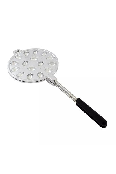 Gonga Metal mold for baking walnut-shaped cookies, Gonga® Silver