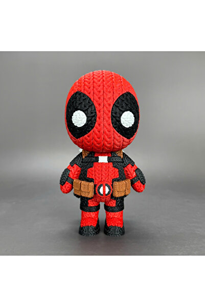 Fud3D تمثال ديدبول بمظهر محبوك 22 سم