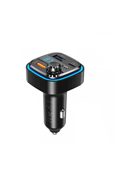 XO Design Modulator FM Bluetooth BCC08, 2 x USB-A - 1 x USB-C