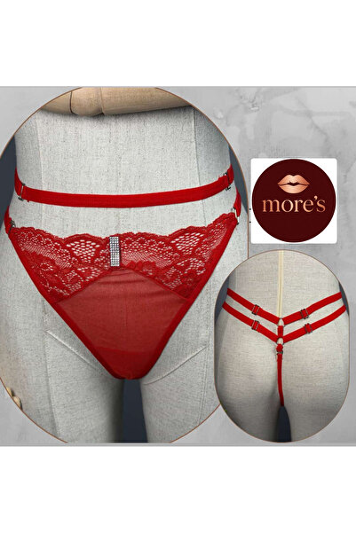 Mores Ruby Lace Bijoux Thong-Noel Gift Boxed