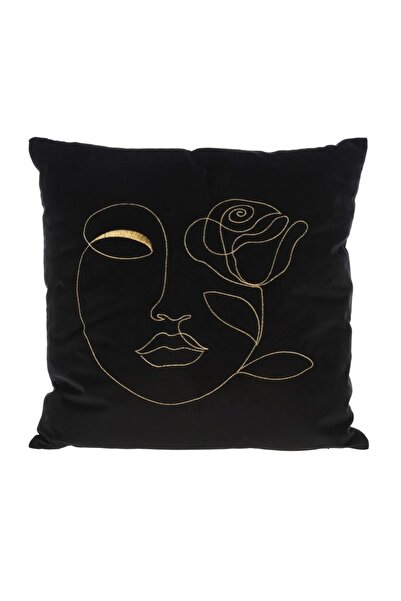 Global-Store Pernă decorativă din catifea Global Store 45x45 cm - Bleumarin