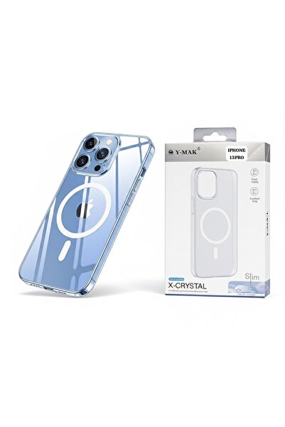 Ymak iPhone 13 Pro Hard Slim MagSafe Case – Clear