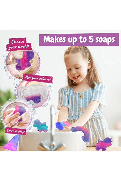 Hashtag Toys Unicorn Soap Making Kit for Kids (Ages 6-10)
