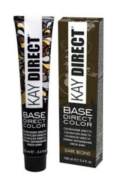 Kaypro Kay Direct Semi-Permanent Hair Color, Golden Blonde, Direct Coloring, Oxidizing and Ammonia-Free