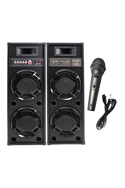 SokShop TEMEISHENG Professional Active Speaker System - Bluetooth, USB, SD Card, Radio, Microphone (Gift)