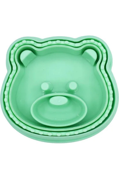 Melii 3-in-1 Animal Sandwich Cutters Set