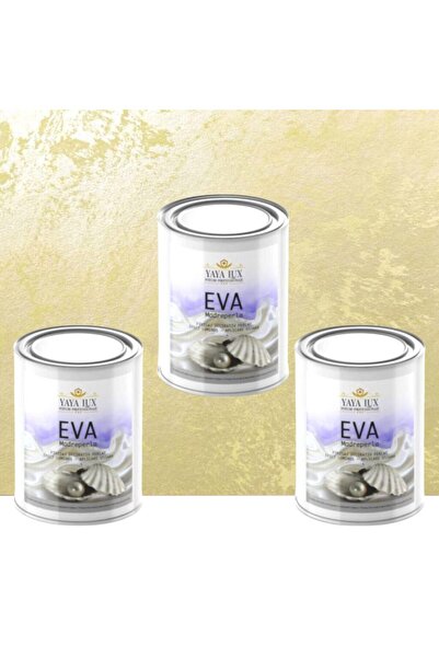 YaYa Color Pachet Promoțional 1.5L, Vopsea Decorativă de Lux, Eva Madreperla ...