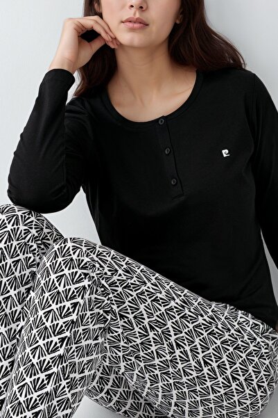 Pierre Cardin Women's Modal Pajamas + Striped Knee-High Socks with a Gift! Q9Rkl0Ykp6L9Y