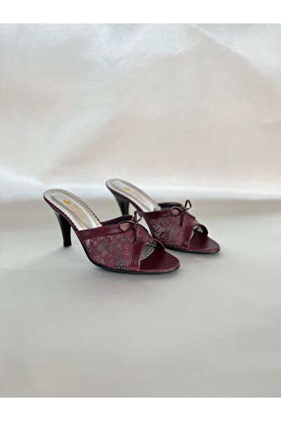 MOD10 Heeled Slippers Daily Slippers Evening Slippers Dowery Slippers Net Slippers Transparent Slippers