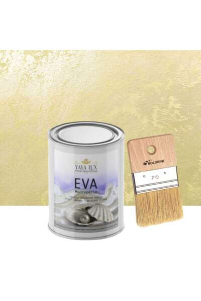 YaYa Color Set Vopsea Decorativa de Lux, Eva Madreperla, Galben Lamaie, 1 Lit...