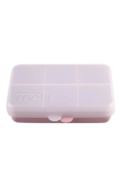 Melii Luxe 6-Compartment Snack Box, Pink