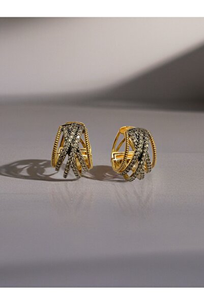 Bo Takı ve Aksesuar أقراط مرصعة بأحجار الزركون