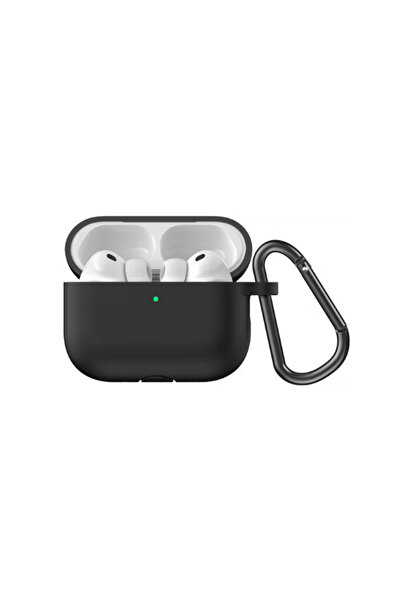 Green Lion جراب برلين سيليكون لسماعات AirPods Pro 3 - أسود