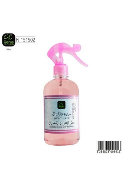 Genie Collection Jenny Collection Air and Linen Freshener, Musk Scent 151502 - 500ml