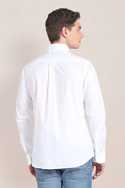 U.S. Polo Assn. Mens Vertical Striped Cotton Shirt