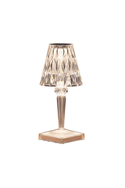 OferteTop Wireless Decorative Acrylic Crystal Lamp with Adjustable Brightness